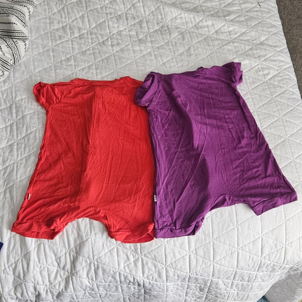 Little Sleepies Play Shorty Zippy Romper Bundle - Picture 7 of 7